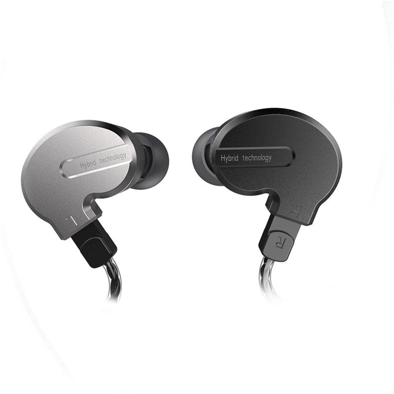 KB1 Triple Drivers 0.78mm Pin Removable Cable Earphone HiFi Stereo In-Ear Sports Metal Shell Headset
