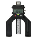 Drillpro LCD Digital Slide Caliper Vernier Ruler 0-80mm Height and Depth Gauge with Magnets Router Table Saw