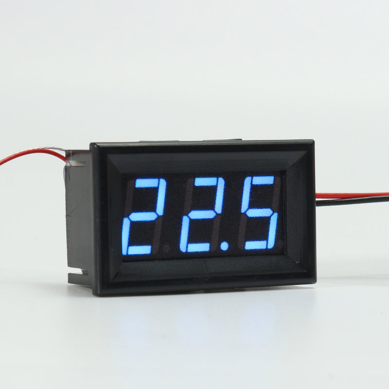 0.56inch 3 Bit -200~450 Digital LED Thermometer Temerature Tester PT100 Blue Backlight