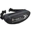 GHOST RACING Motorcycle Handlebar Crossbody Waist Bag Men Women Waterproof Fork Shoulder Travel Messenger Black Bag For Yamaha/Honda/Kawasaki/Suzuki/Ducati/KTM