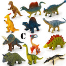 12Pcs Educational Dinosaur Toys Kids Realistic Toy Dinosaur Figures for Cool Kids Toddler Education