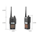 BAOFENG-UV-9R Walkie Talkie IP67 Waterproof Dual Band 136-174/400-520MHz Ham Radio 8W 10KM Range