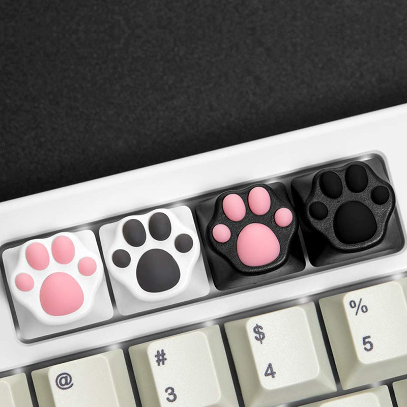 Cat Claw Keycap PBT the Cherry Blossom Keycap for Mechanical Keyboard Pink Black