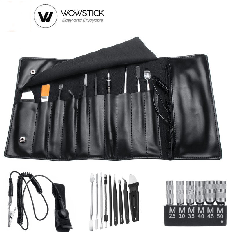 Wowstick 1+ Tools Kit Accessories Tweezers Scythe Cleaning Brush Anti-static Wrist Strap for DIY from xiaomi Eco-System