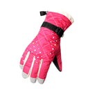 Male Female Outdoor Ski Gloves Waterproof Windproof Winter Thick Motorcycle Gloves