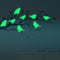 8PCS Honana Fluorescent Glow Birds Wall Sticker Home Bedroom Decor