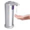Touch Sensing Automatic Stainless Steel Silver Soap Dispenser 3 Adjustable Volume Settings 250ml Capacity