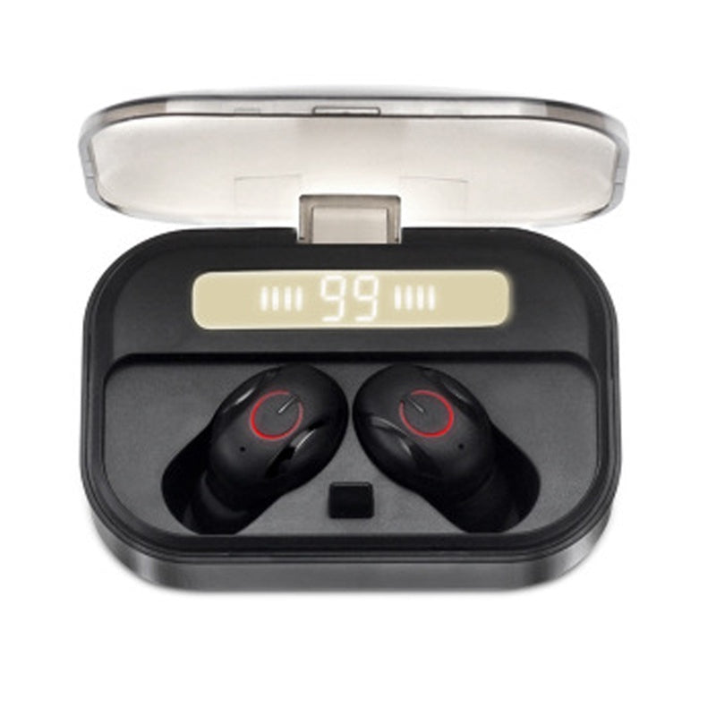 TWS bluetooth 5.0 Earphone Wireless Earbuds 4000mAH Power Bank Stereo Headphone with Mic for iPhone Xiaomi Huawei