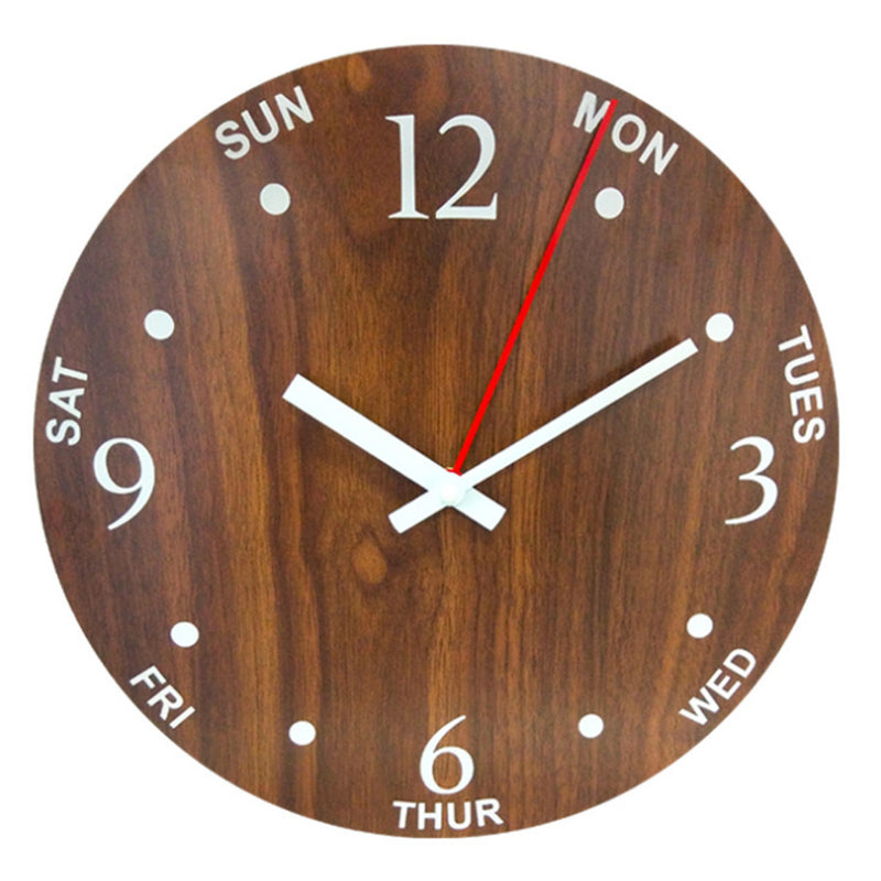 12 Inch Luminous Wall Clock Quartz Clocks Home Bedroom Decorations Glow In The Dark