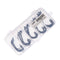 LEO 50pcs/lot 5 Sizes High-carbon Steel Fishing Hook Worm Frog Lure Hooks Bait Hooks With Box