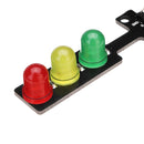 3pcs 5V LED Traffic Light Display Module Electronic Building Blocks Board For