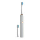 IP67 Powerful Ultrasonic Electric Toothbrush Battery Type Tooth Brush Oral Care Teeth Cleaner With Replacement Heads