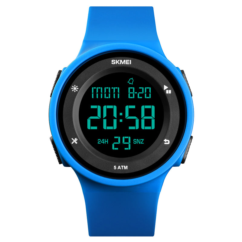SKMEI 1445 Fashion Silicone Waterproof LED Outdoor Sport Digital Watch