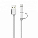 Bakeey 3A Micro USB Type C 2 In 1 Fast Charging Data Cable For HUAWEI XIAOMI VIVO Tablet