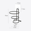 Hair Dryer Iron Rack Holder Organizer Bathroom Wall Mounted Storage Stand Hanger