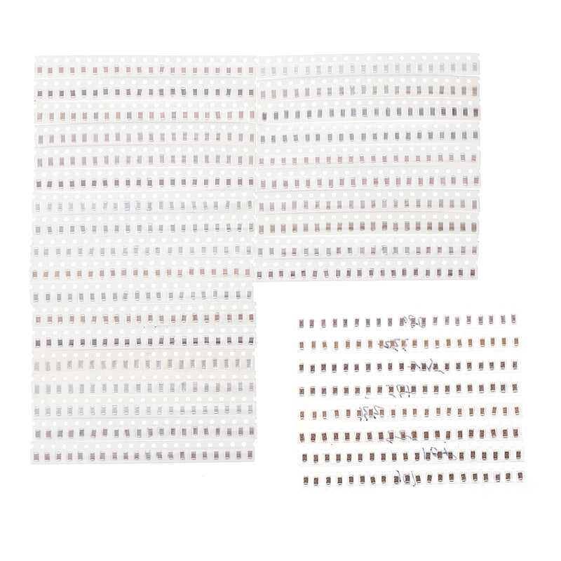 720Pcs 1206 SMD Capacitor Assorted Kit 36 Values 1pF~10uF Samples Kit