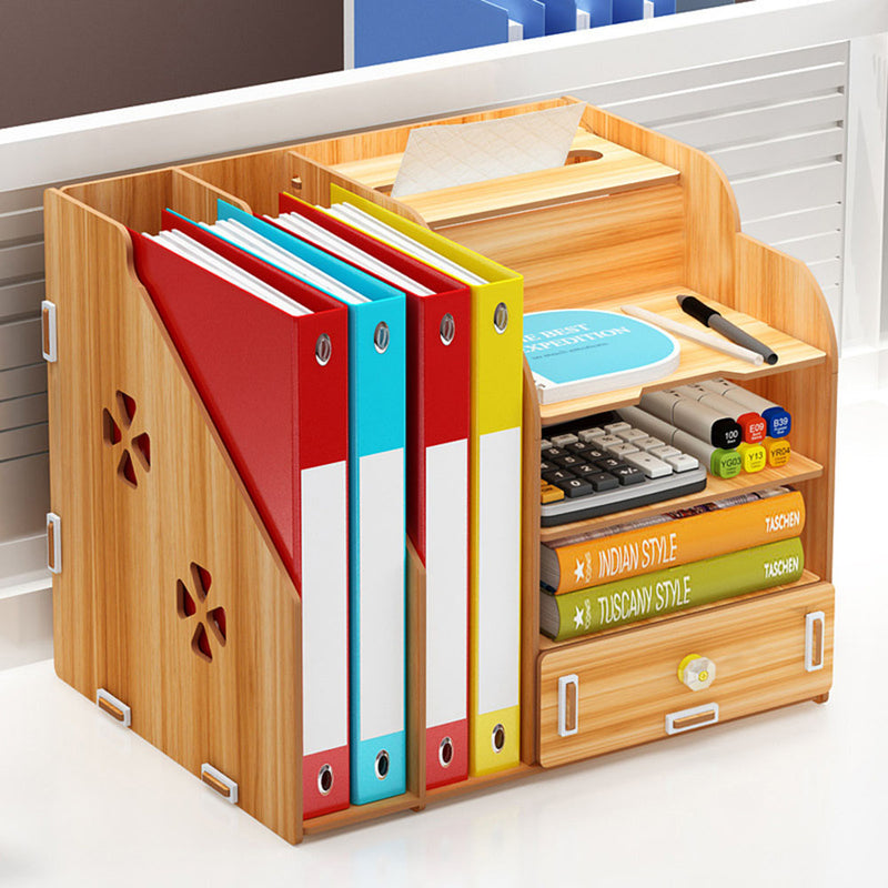 32.5x24x26cm Pencil Pen Holder Storage Box Rack Desk Stationery Density Plate Desktop Organizer