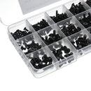 Suleve MXCH7 460Pcs M3 M4 M5 Flat Head Hex Socket Screw Carbon Steel 10.9 Grade Bolt Nut Assortment Kit 8-20mm