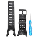 KALOAD 2pcs Rubber Watch Band Strap + 1pc Screwdriver For Suunto Ambit 3 Peak