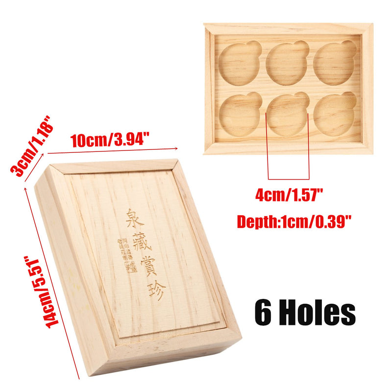 Wooden Coin Storage Box Collector NGC PCGS ICG Coin Slab Display Case Cabinet Holder