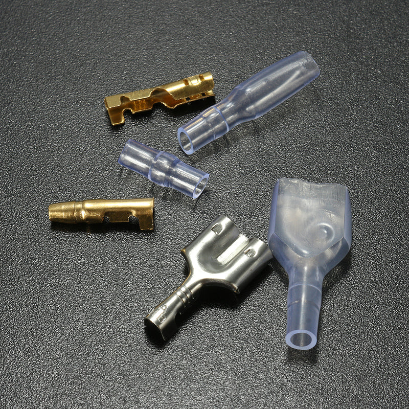 3.9mm Bullet Connectors Female/Male Double Terminals Motorcycle Car