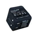 Wongplug LE-07 Multi-function USB Conversion Plug Conversion Socket 3 USB Port Global Multi Country Converter EU / US / AU / UK Plug USB Connector