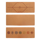 5MM Yoga Mats TPE Cork Non Slip Pilates Exercise Fitness Gym Workout Sport Pad