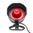 KTNNKG Remote Alarm Siren Horn Control Loud Voice Ideal For Home Security Protection System Warehouse Factory School Garage Hotel