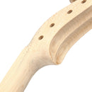 Hand Carved Maple Wood Violin Neck for 4/4 Full Size Violin Parts