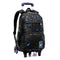 2/6 Wheels Trolley Backpack Children Kids Student School Luggage Bag Outdoor Travel