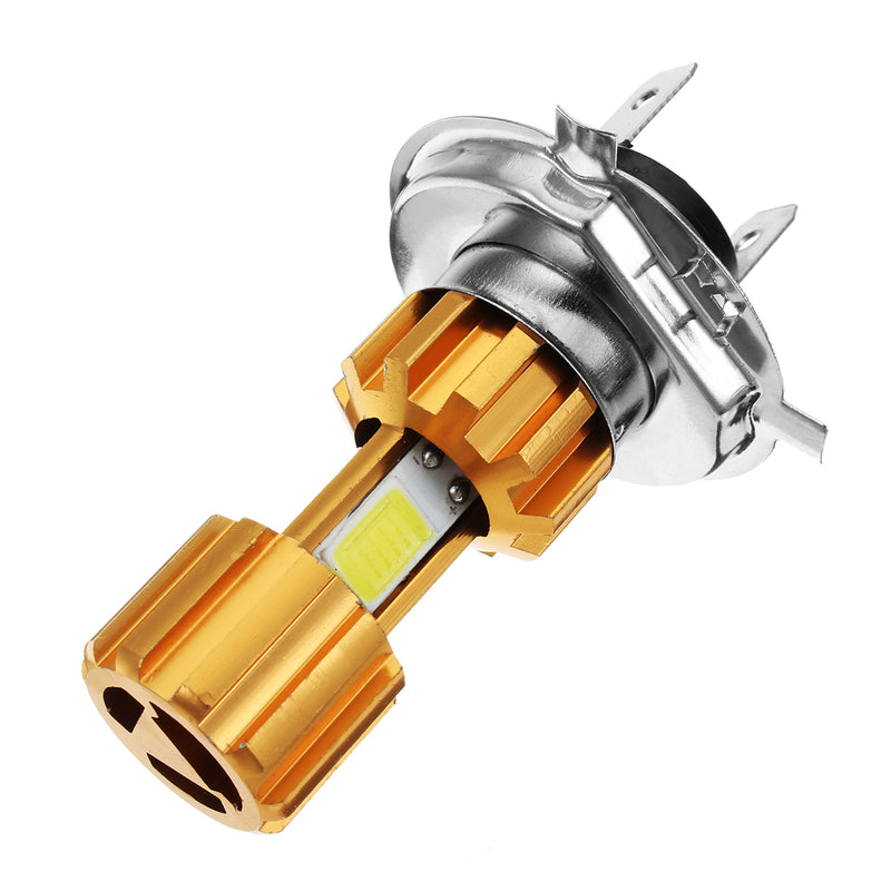 H4 BA20D/H6 H6M/PX15d 12-24V 1500LM 18W Motorcycle Headlights LED Hi/Lo Lamp Scooter Fog Lights