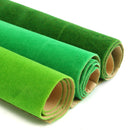 50x50cm Artificial Grass Mat Green Dollhouse Railway Train Layout Carpet Moss