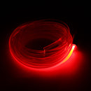 4 In 1 LED Interior EL Strip Lights RGB Optical Fiber Decoration Under Glowing Rock Light App bluetooth Control For Motorcycle Automobile Car