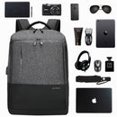 OUTWALK USB Charging Backpack Large Capacity Simple Fashion Trend Travel Men's Laptop Bag