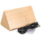 USB Voice Control Wooden Wooden Triangle Temperature LED Digital Alarm Clock Humidity Thermometer