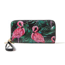 Multifunctional Unicorn Women Wallet Leather Purse Card Holder Zipper Phone Bag for iPhone Samsung