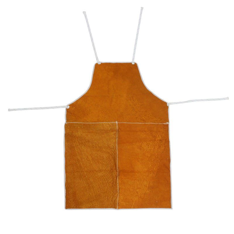 Cow Leather Aprons Welding Heat Insulation Protection Welders Blacksmith 93x64cm