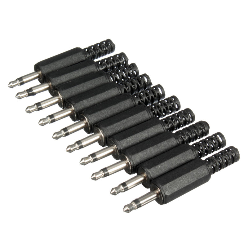 10pcs 3.5 mm Jack Audio Per Cuffie Spina Adattatore Connettori Plug Connectors