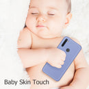 For Xiaomi Redmi Note 8T Case Bakeey Smooth Liquid Silicone Rubber Back Cover Protective Case