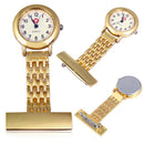 Stainless Steel Arabic Numerals Nurse Watch Colorful Doctor Pocket Watches