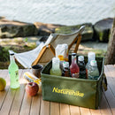 Naturehike NH19SJ007 13L Folding Water Bucket Portable Square Storage Barrel Pail Outdoor Travel