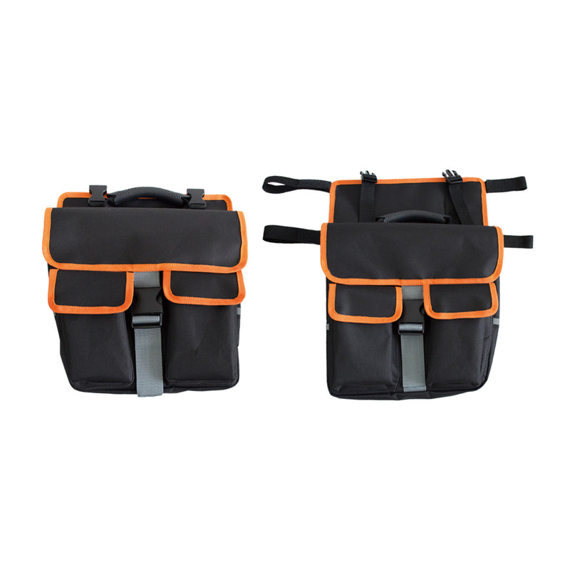 Bicycle Bike Motorcycle Saddlebags Side Panniers Rear Rack Tail Seat Bags Packs Luggage