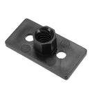 T8 2mm Lead 2mm Pitch T Thread POM Black Plastic Nut Plate For 3D Printer