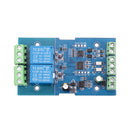 Dual Modbus-Rtu 2-way Relay Module Switch Input and Output RS485/TTL Communication Controller