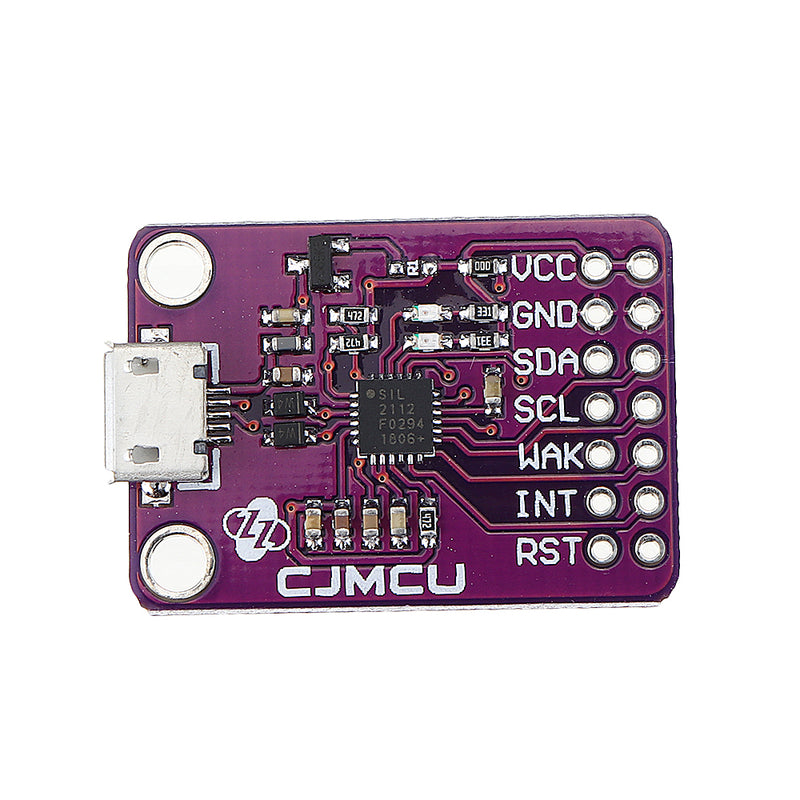 5pcs CP2112 USB to SMBus I2C Module USB to I2C IIC Communication Board CCS811 Debugging Board Sensor Controller