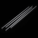 4Pcs Thick Wall Borosilicate Glass Blowing Tube 300mm x 10mm x 1mm