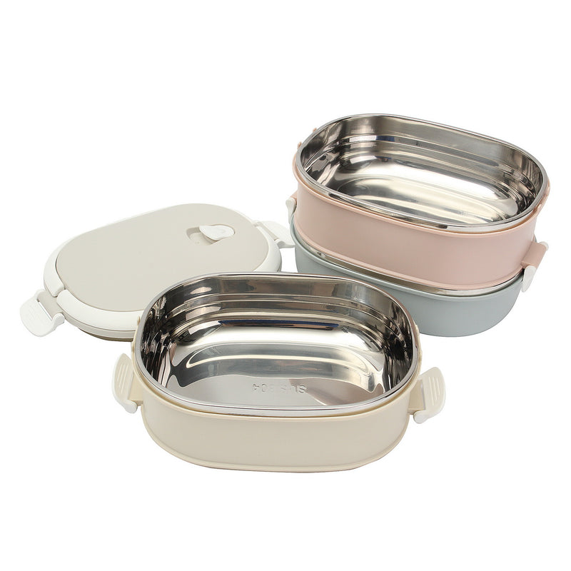 3 Tiers Stainless Steel Lunch Box Portable Bento Insulated Thermal Food Container