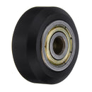 5pcs 625zz Flat Type Plastic Pulley Concave Idler Gear With Bearing for 3D Printer