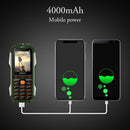 SERVO X7 2.4'' 4000mAh Antenna Analog TV Voice Change Laser Flashlight OTG 3 SIM Card Feature Phone