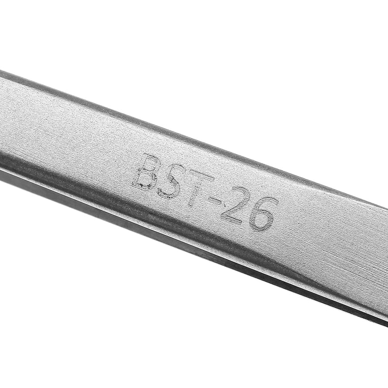 BEST BST-26 High-end Precision Tweezer Anti-skid Plus Hard High Toughness Straight Tweezers